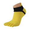 mens 5 finger toe breathable cotton sport socks 0