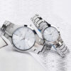 Steel Strap Elegant Couple Analogue Watch