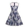Elegance leaves print dress1