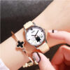 Leather Strappy Casual Wear Wrist Watch