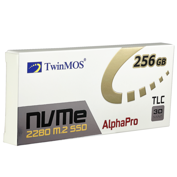 NVMe M.2 SSD 256GB Packet With AlphaPro 3