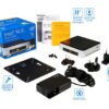 Intel NUC5i3RYK, i3-5010U, 8GB RAM, 256GB SSD, Windows 10 Pro